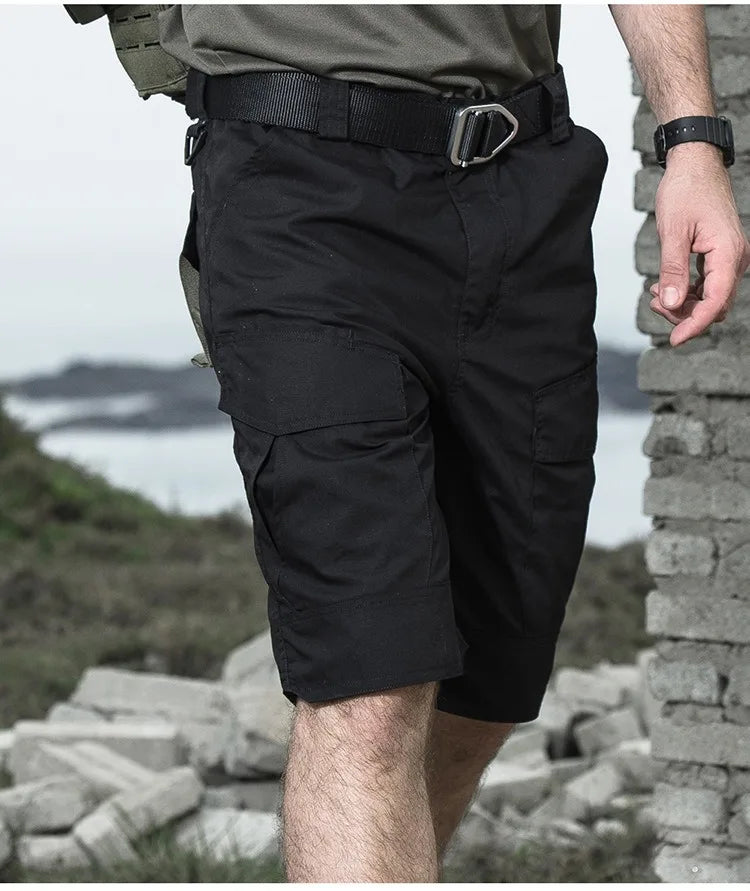 Men's Casual Multiple Pockets Cargo Shorts