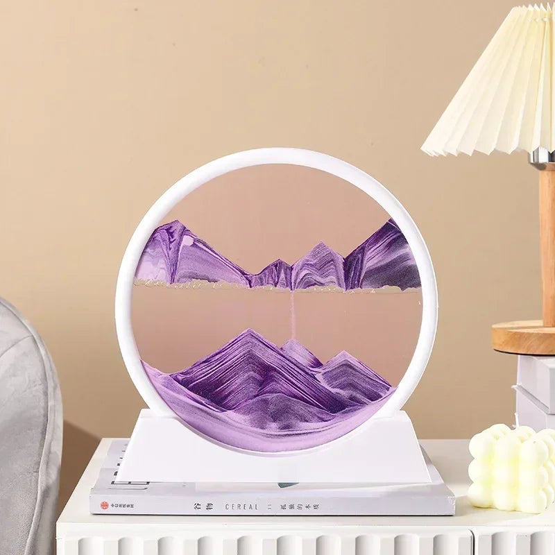 3D Dynamic Liquid Flowing Sand Art Frame