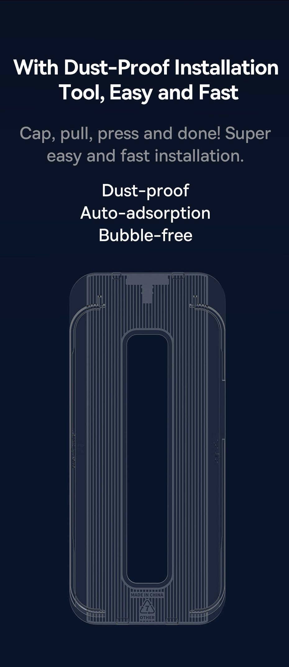 Baseus 0.4mm Corning Tempered Glass for iPhone 14 13 12 11 Pro Max Screen Protector for iPhone XR X XS Max