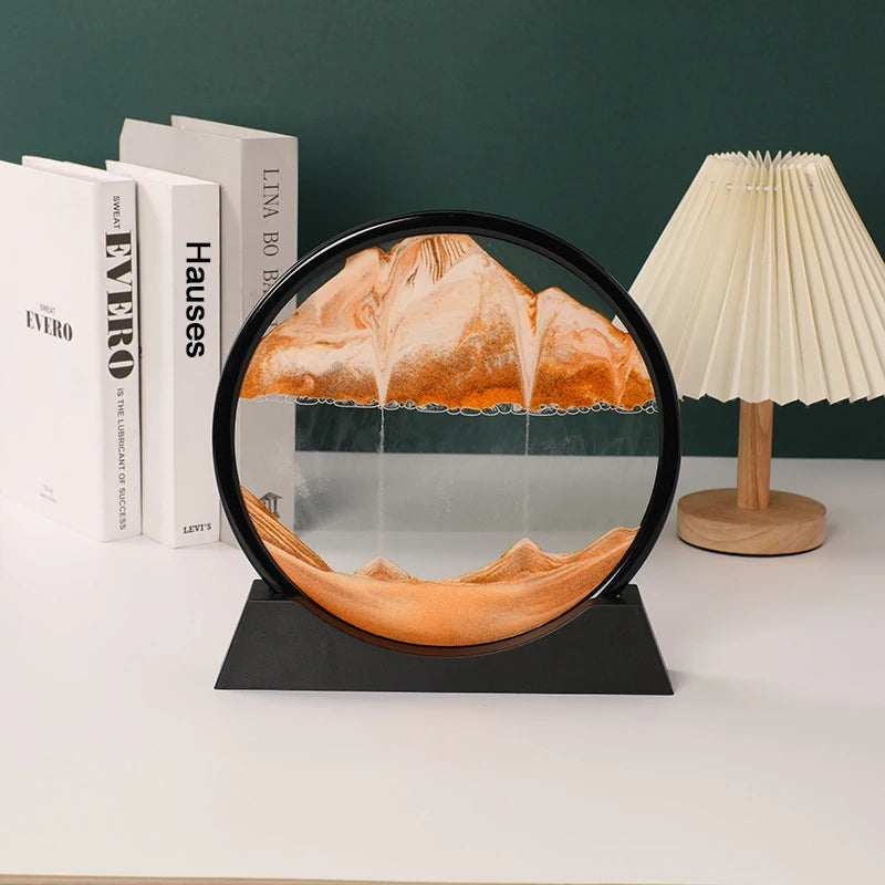 3D Dynamic Liquid Flowing Sand Art Frame