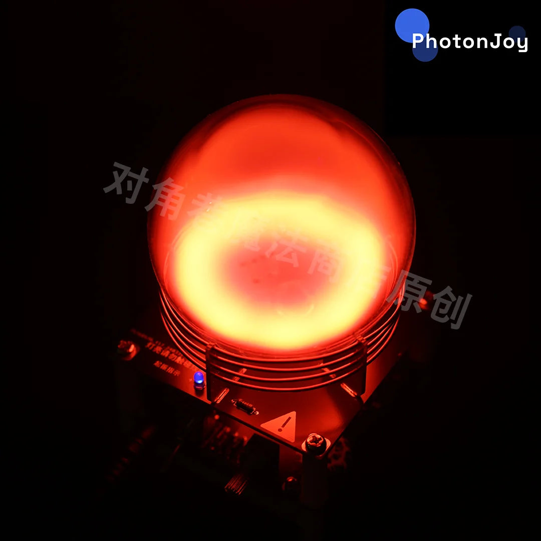 Noble Gas Glass Helium neon ball Argon Krypton Xenon Plasma Ring Toroid