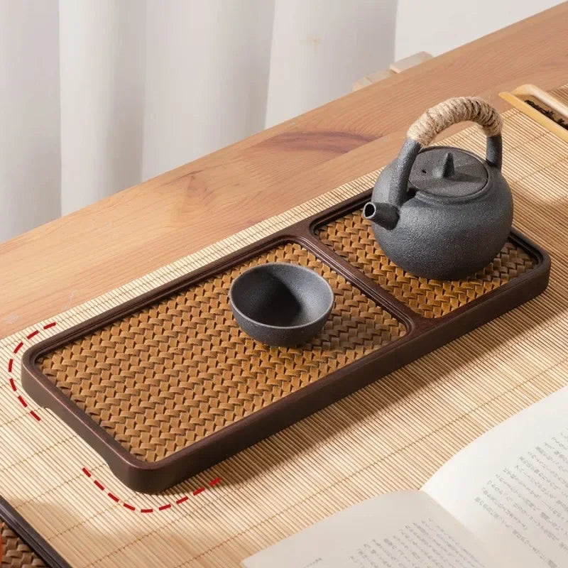 Imitation Bamboo Tea Tray