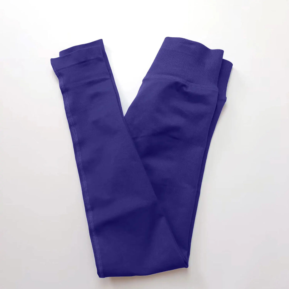 NCLAGEN Low Ribbed Band Seamless Scrunch Bum Impact Leggings