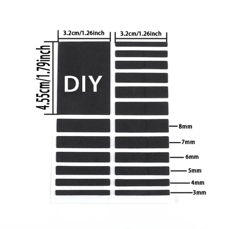 Silicone Transparent Or Color Ring Size Adjustment Adhesive.