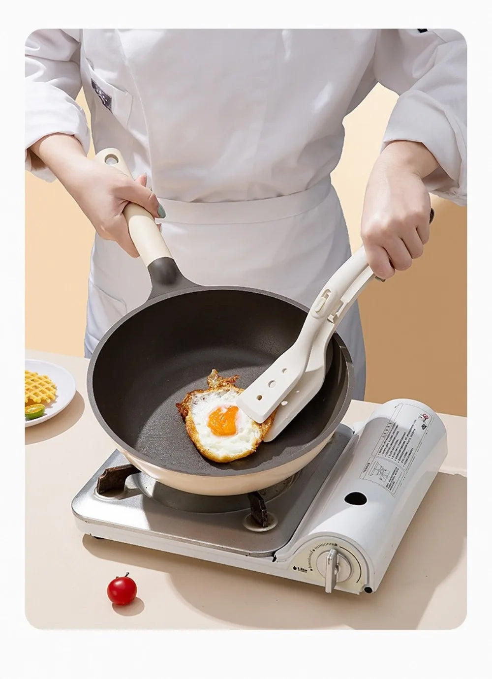 2 in 1 Silicone Shovel Clip Kitchen Spatula