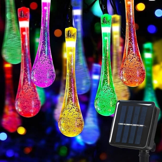 Outdoor Solar Teardrop 8 Mode Lights