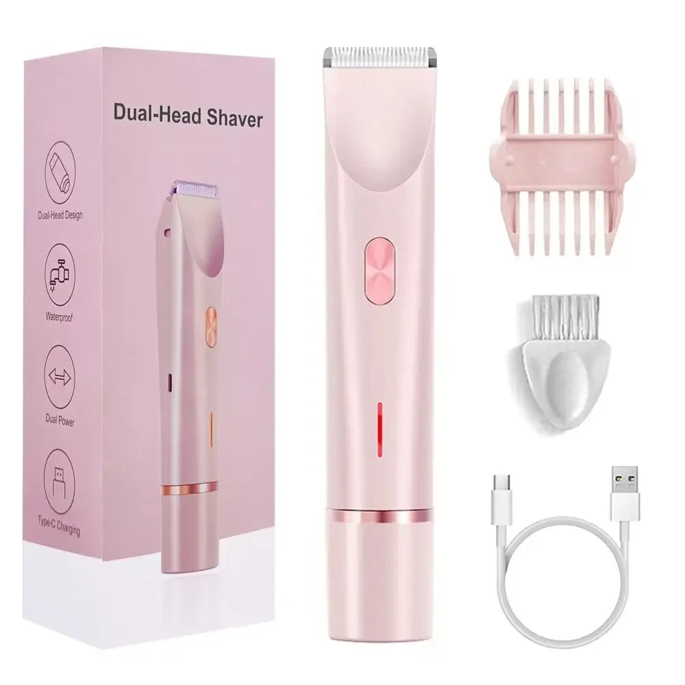 Women's Waterproof Rechargeable Mini Electric Shaver