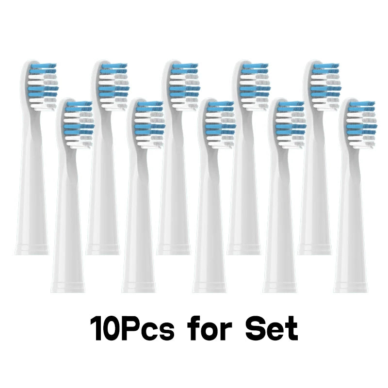 Replacement Brush Heads for Seago Electric Toothbrushes E1-9/SG2303/SG575