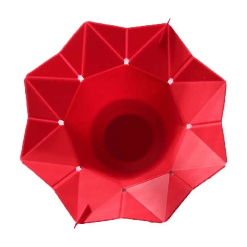Silicone Microwave Foldable Popcorn Bowl.