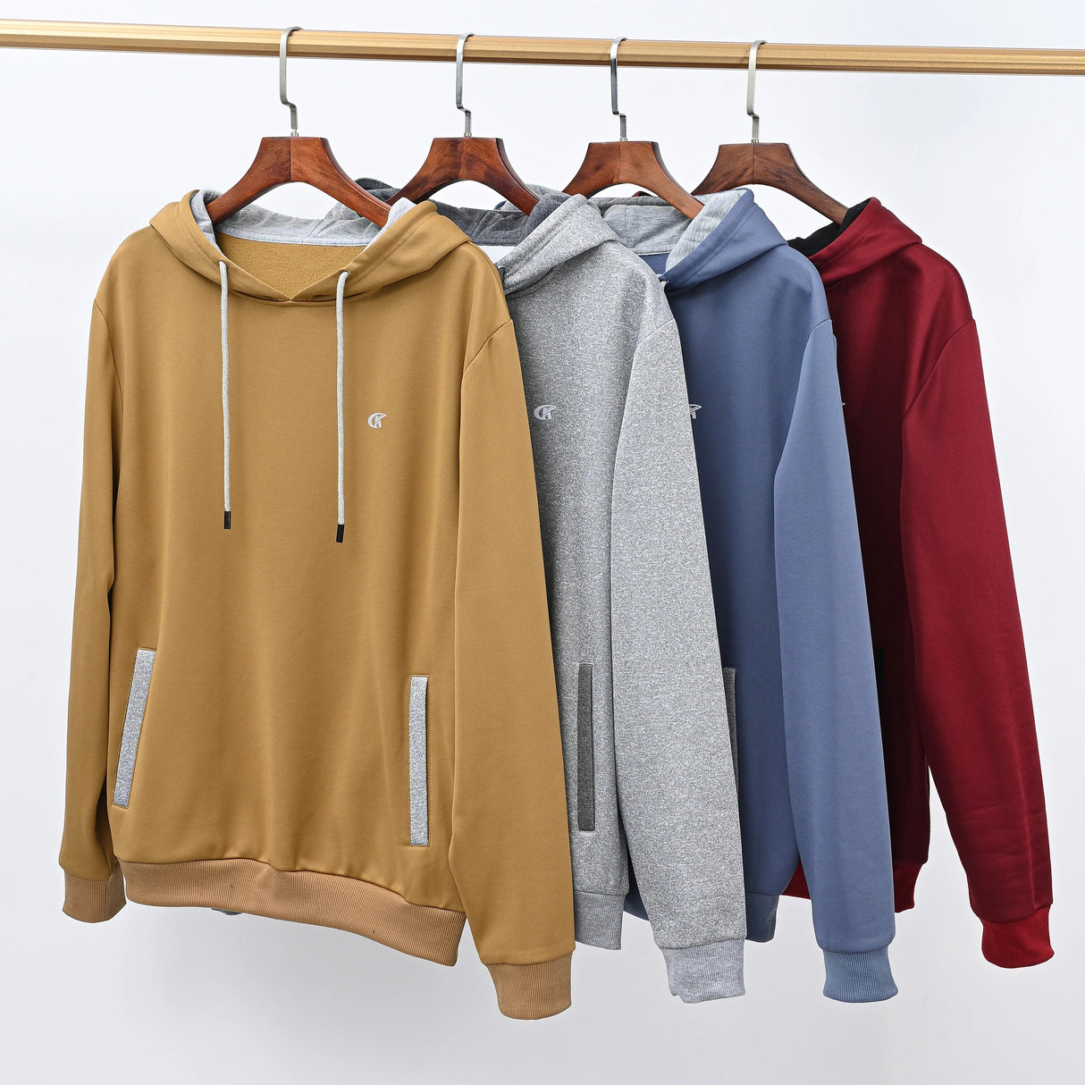 Men's Autumn/Winter Cozy Fleece Pullover Hoodies.