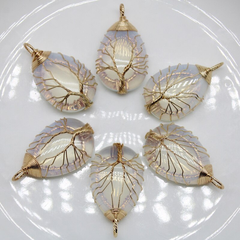 Natural Stone Pendants To Create Your own Necklace.