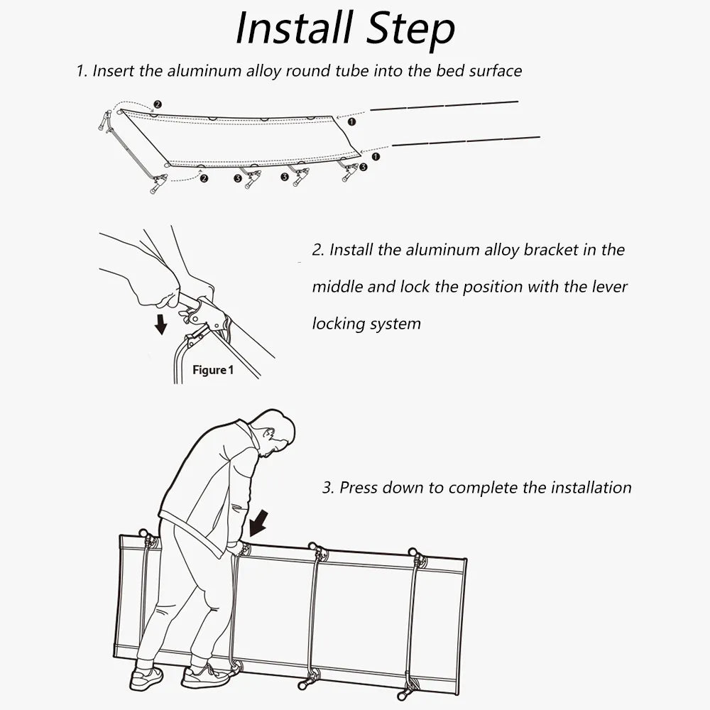 TARKA Folding Camp-cot For Camping And Fishing