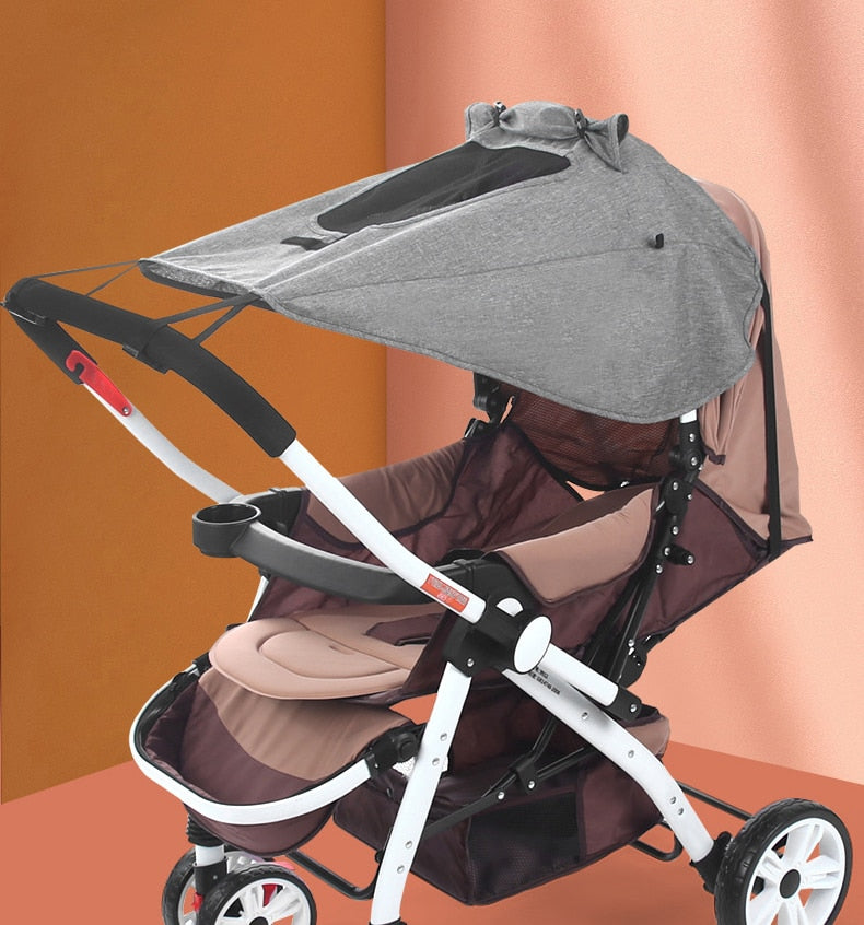 Baby Stroller mobile phone and drink holder.