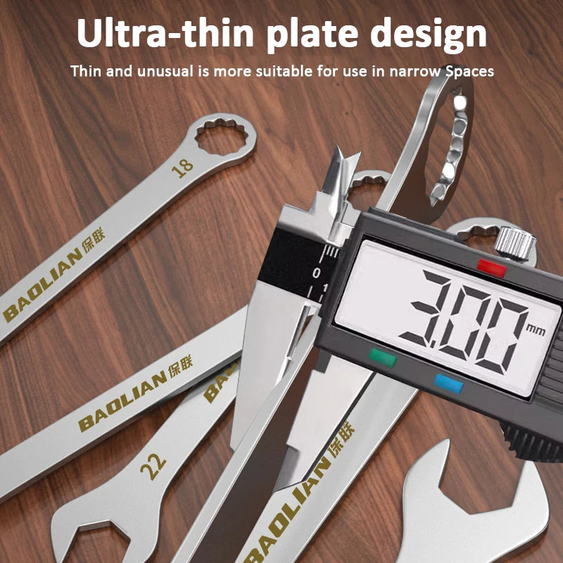 5-32MM Ultra-thin Universal Open End Wrenches