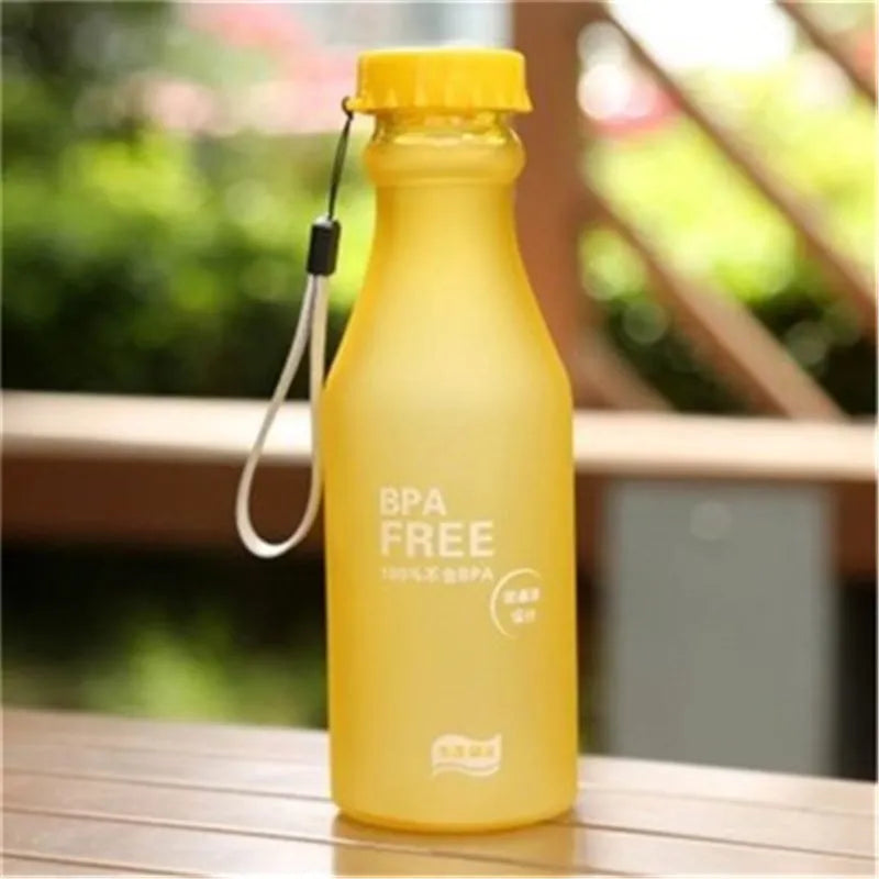 550ML BPA Free Screw Top Water Bottle For Travel, Sports OR Camping.