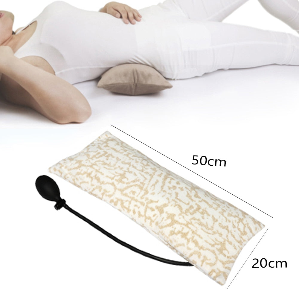 Inflatable Lumbar Support Pillows - Orthopedic Design for Back Pain Relief
