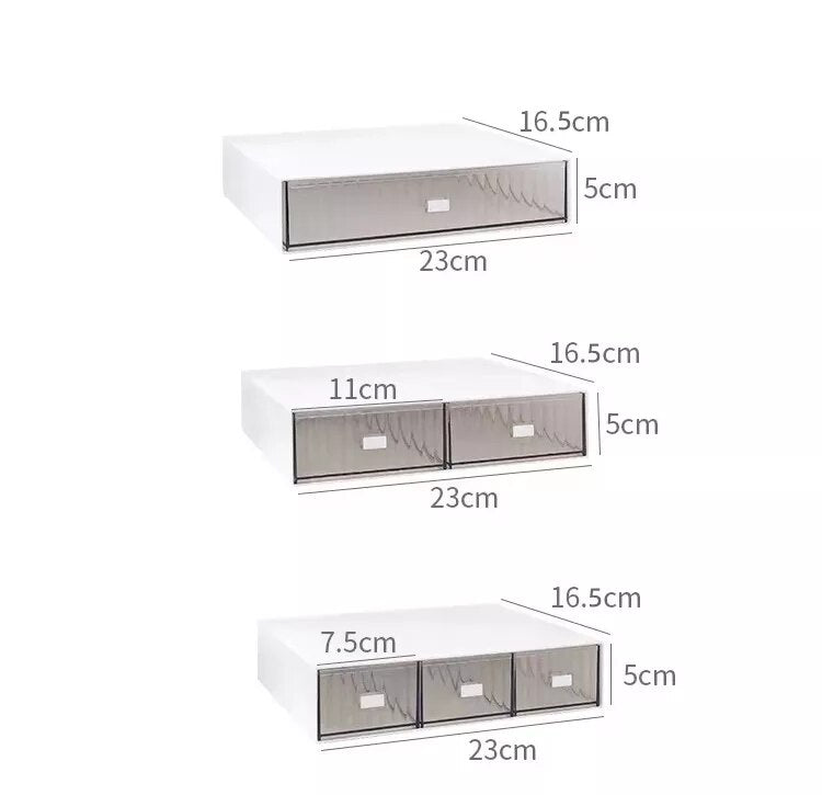 1,2 Or 3 Drawer Desk, Makeup Or Storage Organizer.