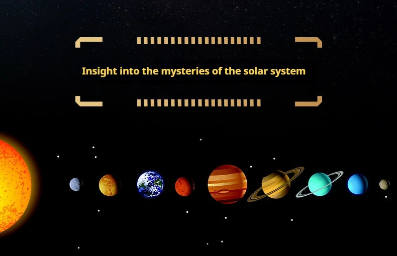 CK008 Space Trend Play Dawn Solar System Planetarium Mechanical Model