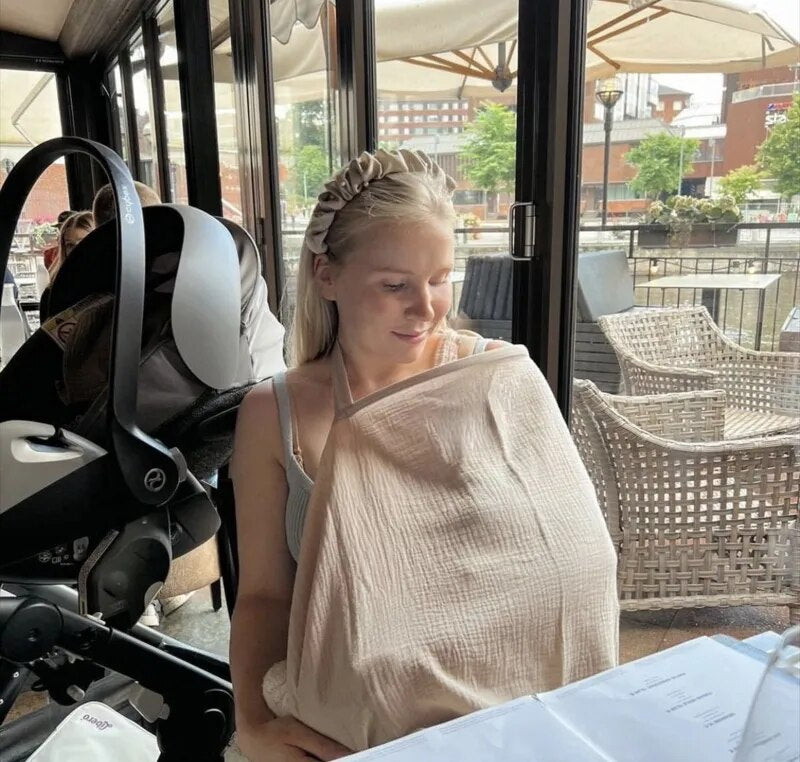 Cotton Breastfeeding Privacy Cover.