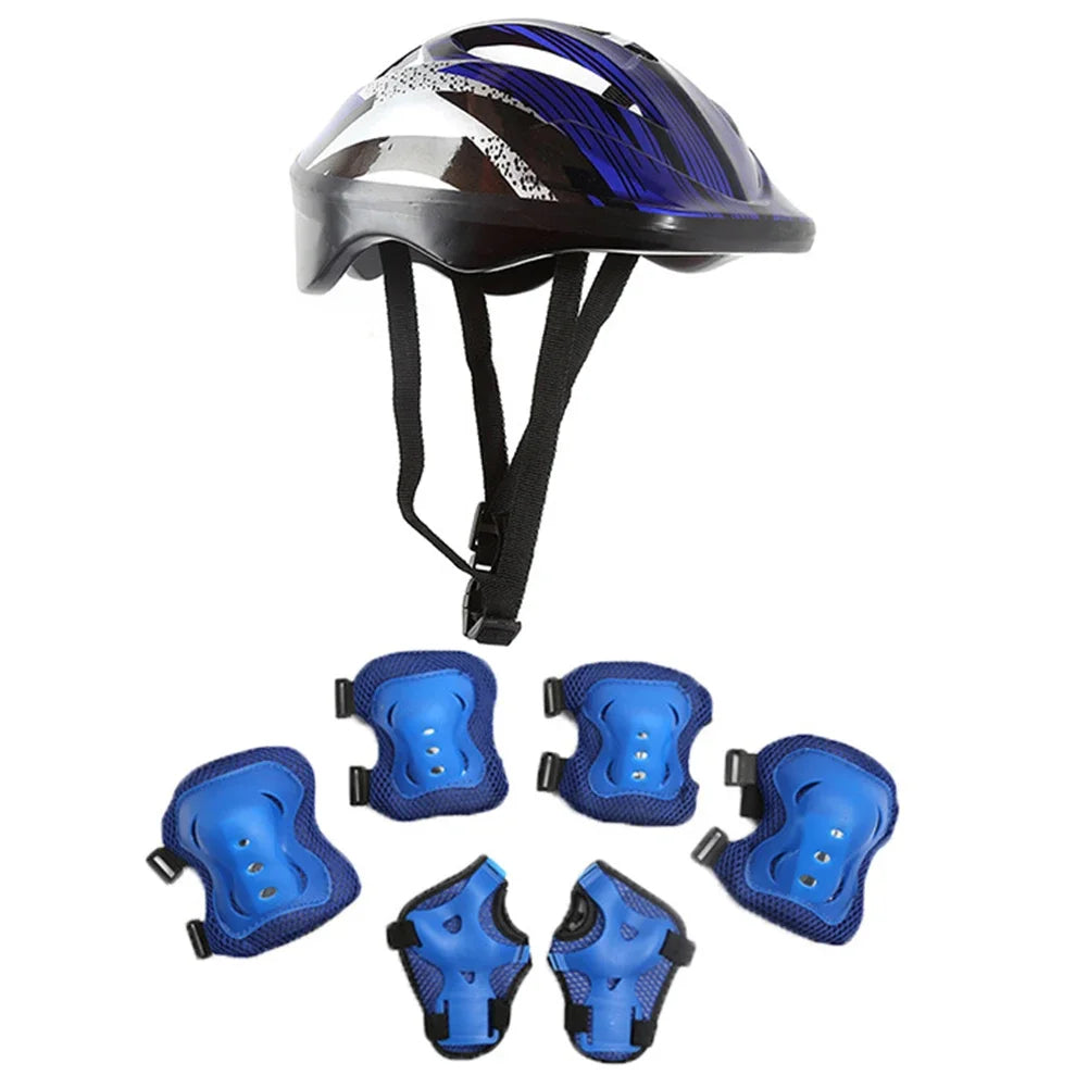 Children's Protective Body Gear And Breathable Helmet With EPS material for cushioning and shock absorption