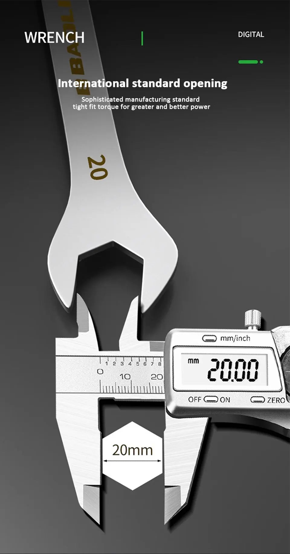 5-32MM Ultra-thin Universal Open End Wrenches