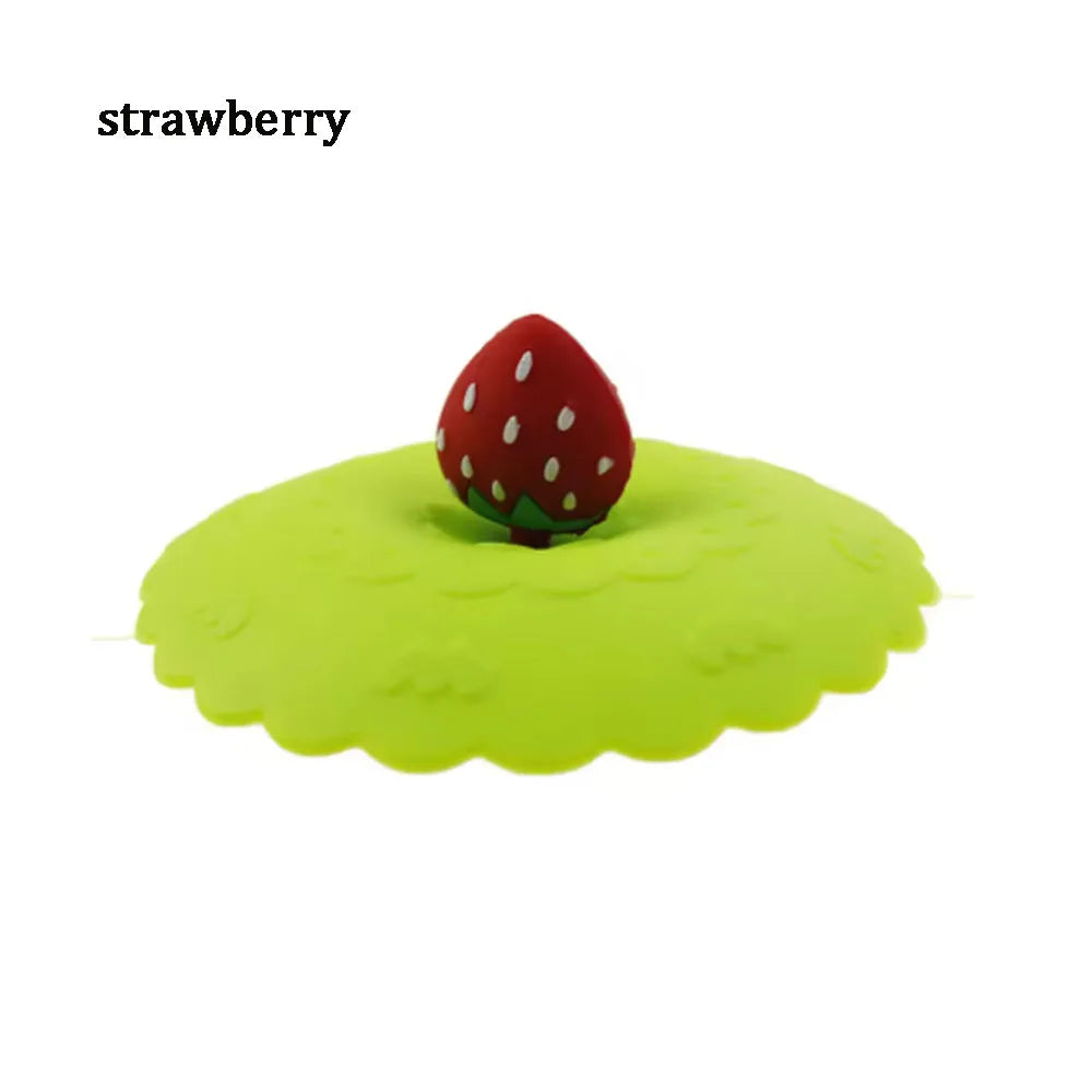 1PC High Temperature 10cm Silicone Cup Lids