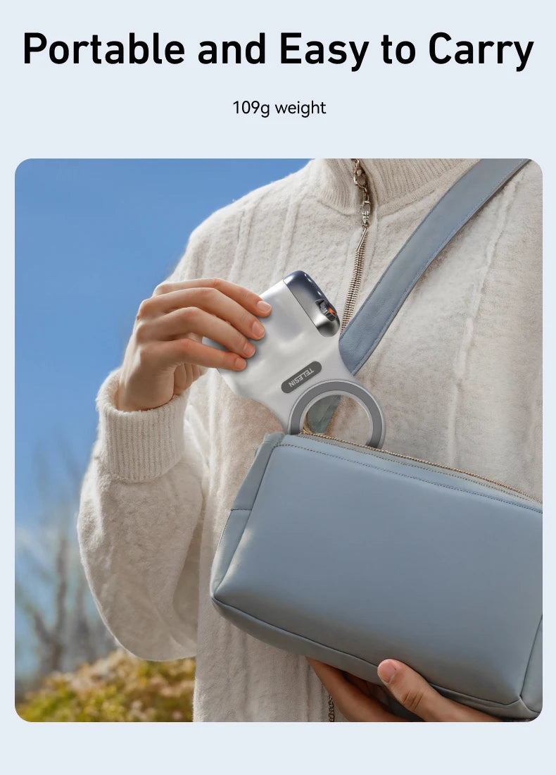 TELESIN Magnetic Phone Camera Holder With Remote Control For iPhone And Samsung