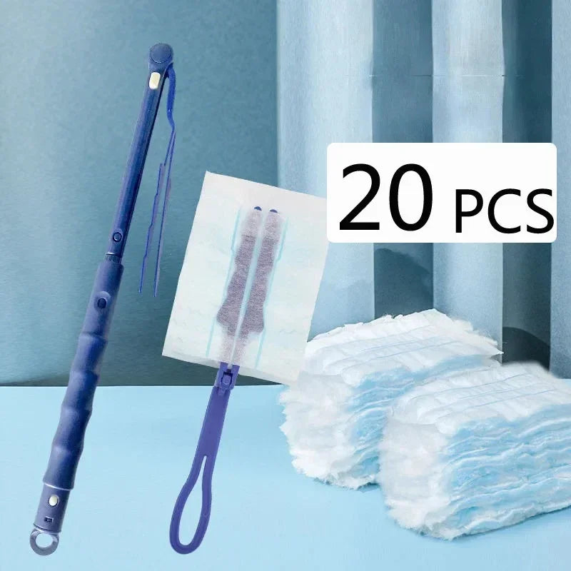 Disposable Electrostatic Dust Fiber Cloth And Handle