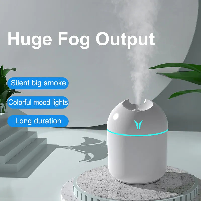 250ML LED/USB Mini  Essential Oil Diffuser Or Air Humidifier