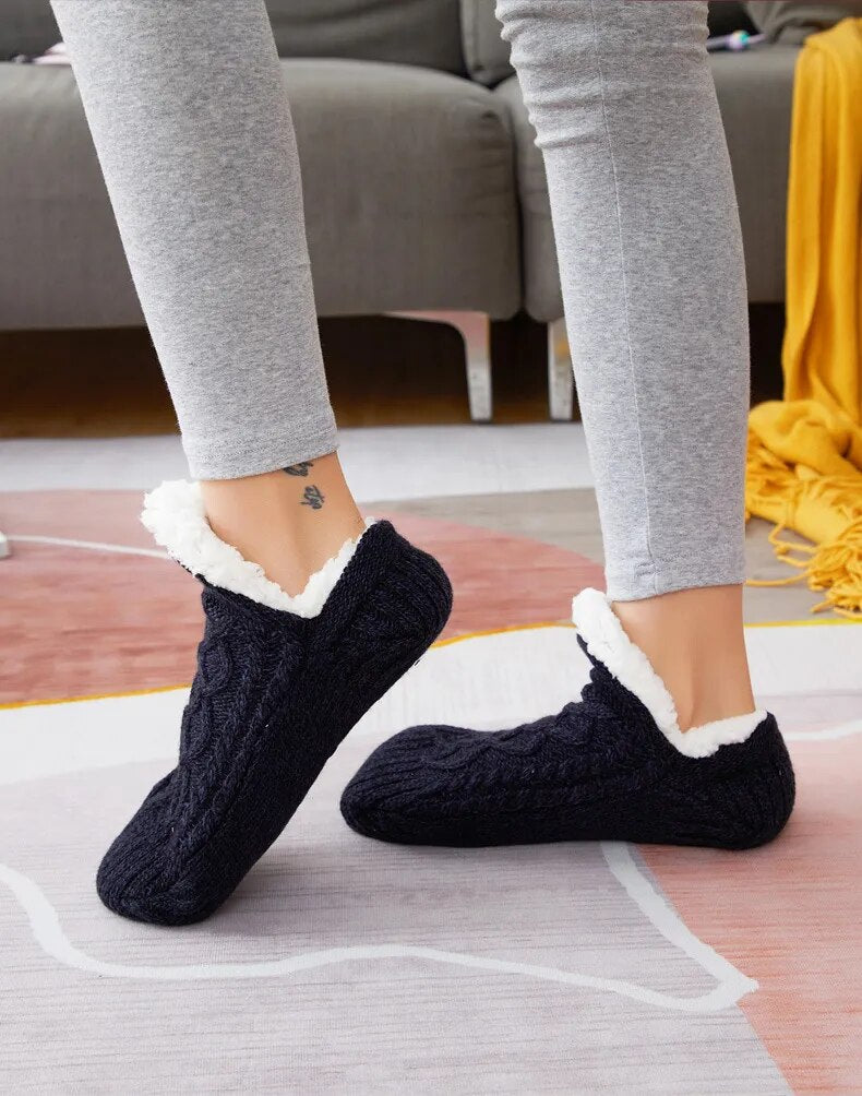 Winter Woven Thermal Cashmere Socks.