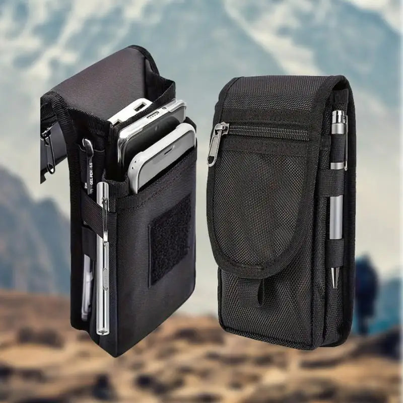Universal Nylon Cell Phone Belt Clip Holder