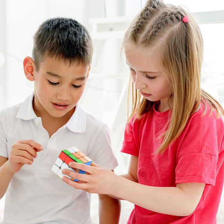 Cyclone Boys Plating 3x3x3 2x2 Magnetic Magic Puzzle Cube.