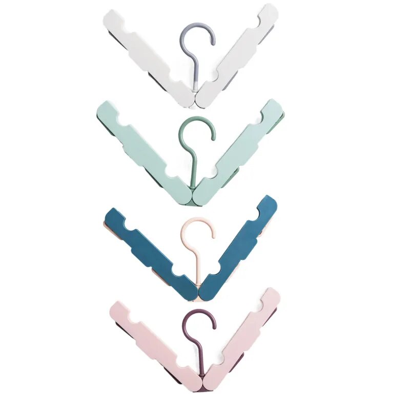 Multifunction Folding Hangers.  Great For Travel Drying Rack.