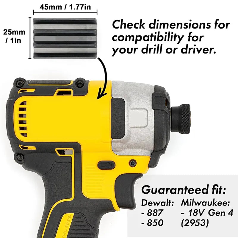 Magnetic Drill Bit Holder For Dewalt/Milwaukee