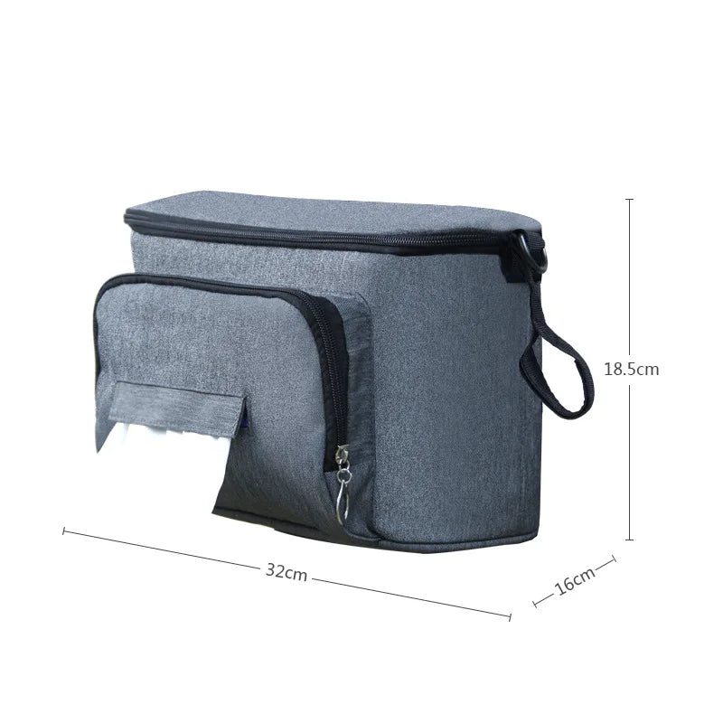 Waterproof Multifunctional Diaper Bag With Wet Wipes Outlet