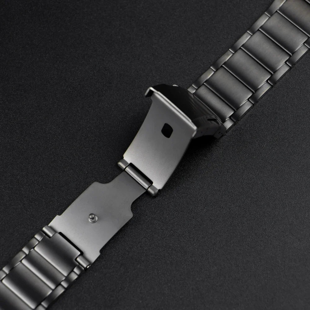 Titanium Metal Strap for Apple Watch Ultra 2 49mm 46mm 45mm 44mm 42mm Series 10 9 8 7 6 SE 5 4