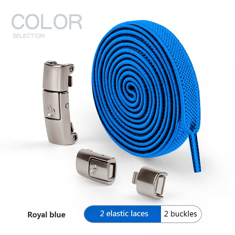 8MM Widened Flat Press Lock Shoelaces.