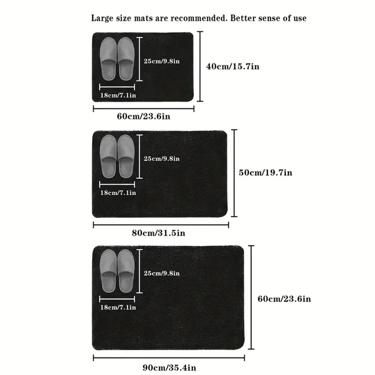 Anti Slip Absorbent Quick Drying Floor Mat