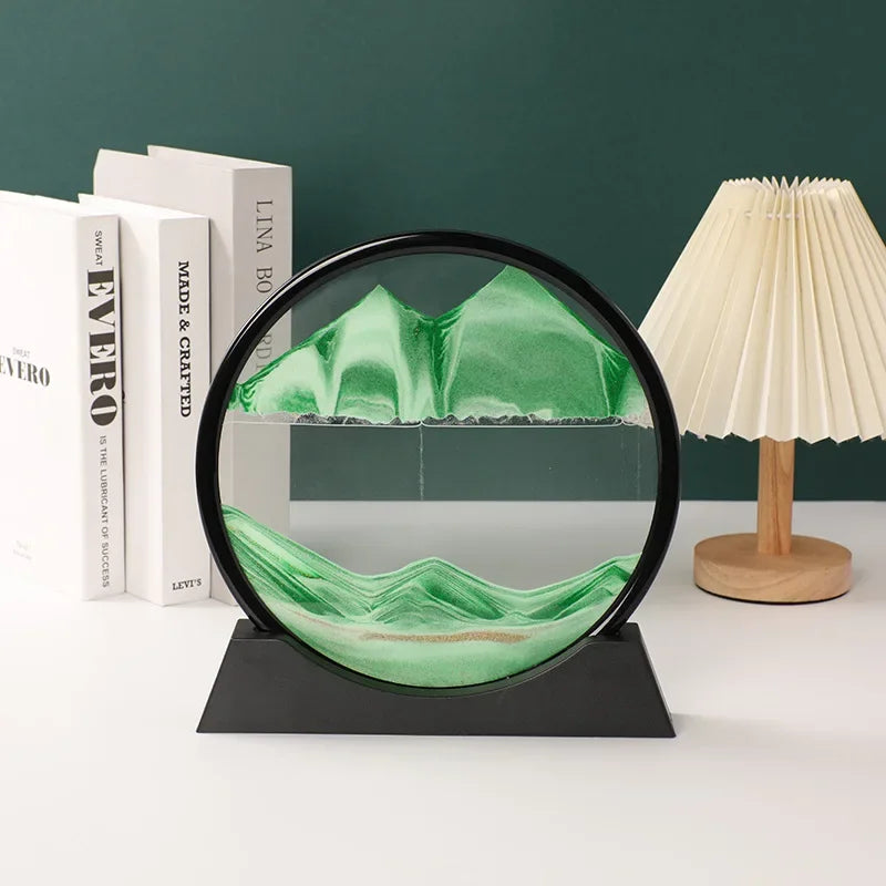 3D Dynamic Liquid Flowing Sand Art Frame