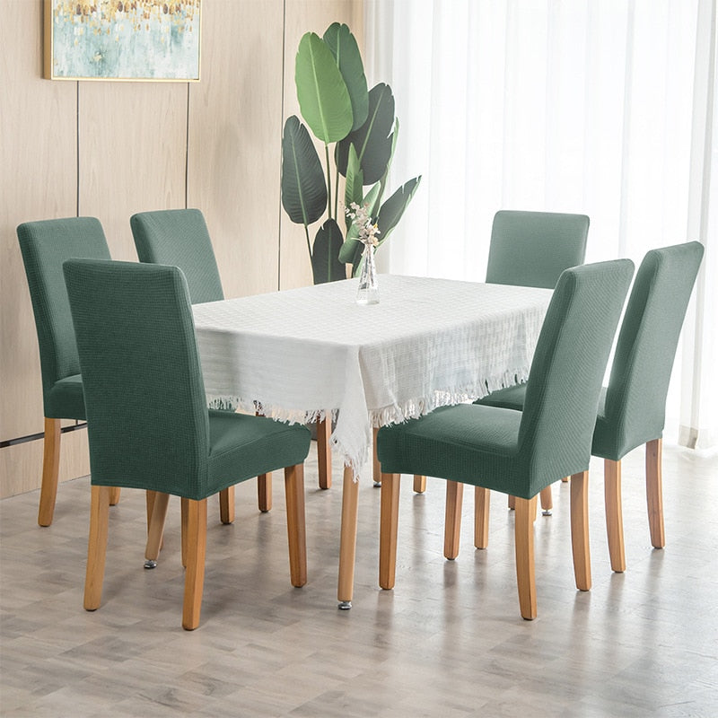 Waterproof And Non Waterproof Elastic Dining Chair Covers.
