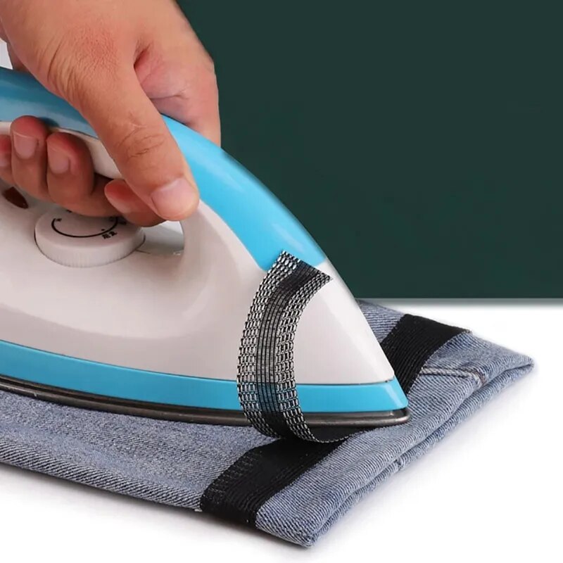 Self-Adhesive, Iron On Tape To Hem Pants, Jeans, Or Coats.