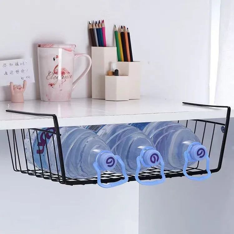 Multifunctional Iron bottom hanging Storage basket