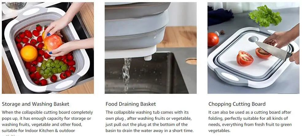 Plastic Folding Wash Basin