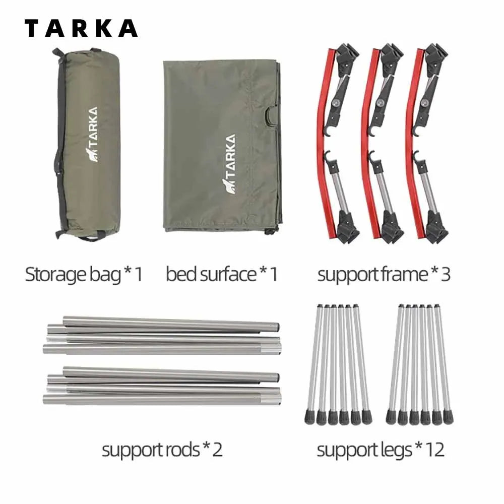 TARKA Folding Camp-cot For Camping And Fishing