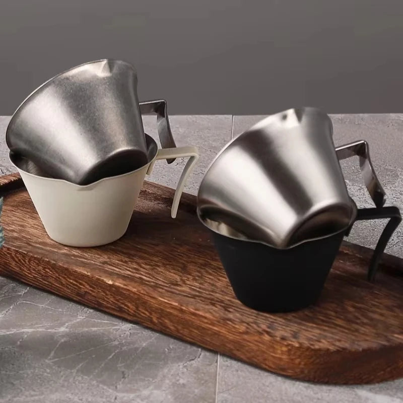 Stainless Steel with Measurement Espresso Extraction Cup