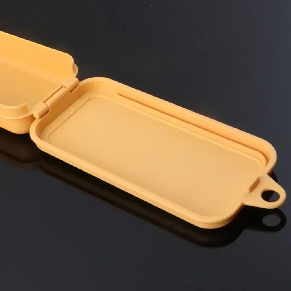 Stainless Steel Folding Spoon Fork Set With Case