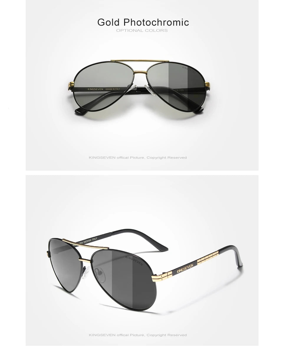 Men's KINGSEVEN Polarized UV400 Sunglasses