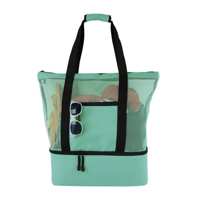 Women Mesh Transparent Beach Bag