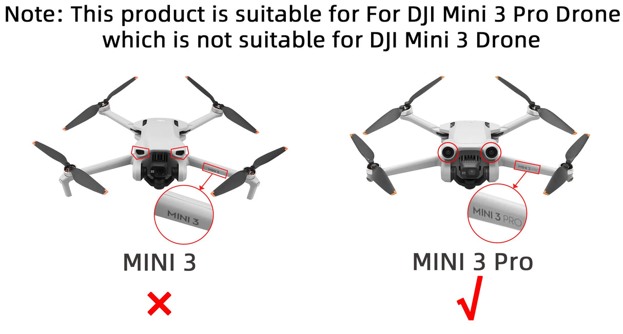 Lens Cap for DJI Mini 3 Pro Drone. Dust-proof Cap Gimbal Guard Quadcopter.