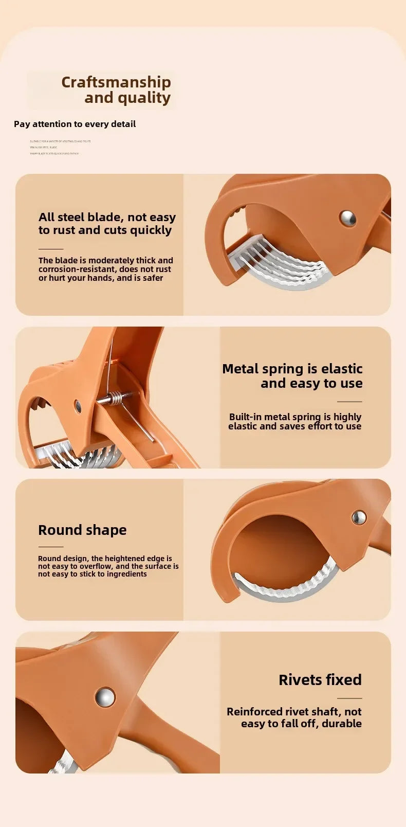 Stainless Steel Vegetable Or Fruit slicer